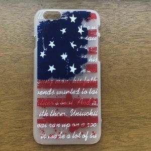 American flag iPhone 6 case